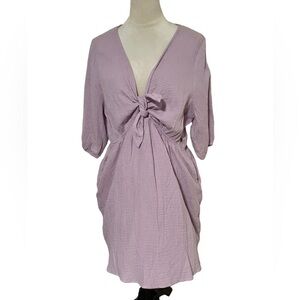 Cotton On Lilac Knot Front Dress